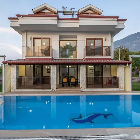 Prestij Makri 4+1 Villa, Oezel Havuzlu, Вилла *